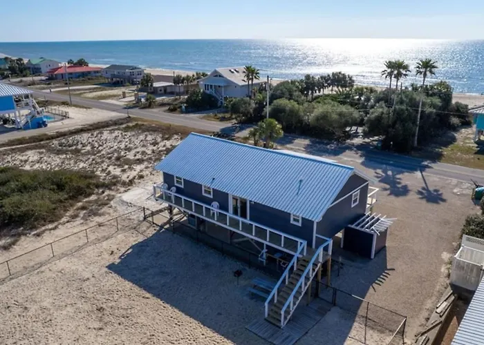 St. George Island Beach House W/ Balcony & Gulf Views