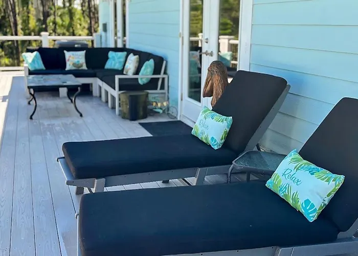 Dog Friendly Ocean View House With Central Ac And Washer Dryer Snowbird Friendly