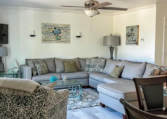 Dog Friendly Ocean View House With Central Ac And Washer Dryer Snowbird Friendly